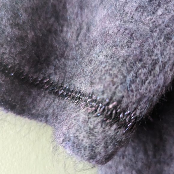 Sarah Pacini Purple Sweater - short sleeve mock neck - Picture 7 of 11